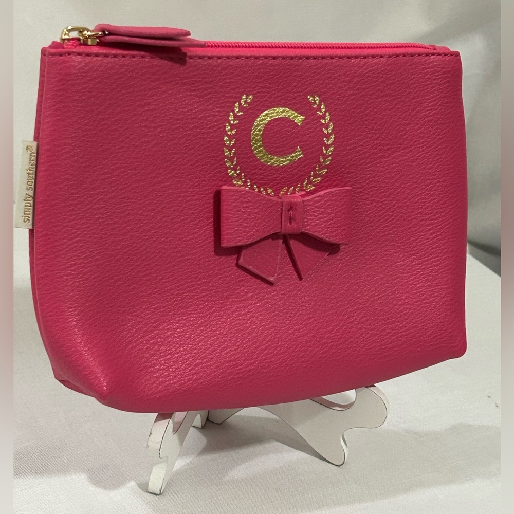 Simply Southern - Charming Pink Bag with Gold Accents - Picture 2 of 11